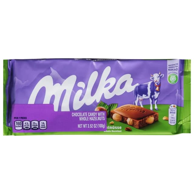 Milka Chocolate — representative packaging