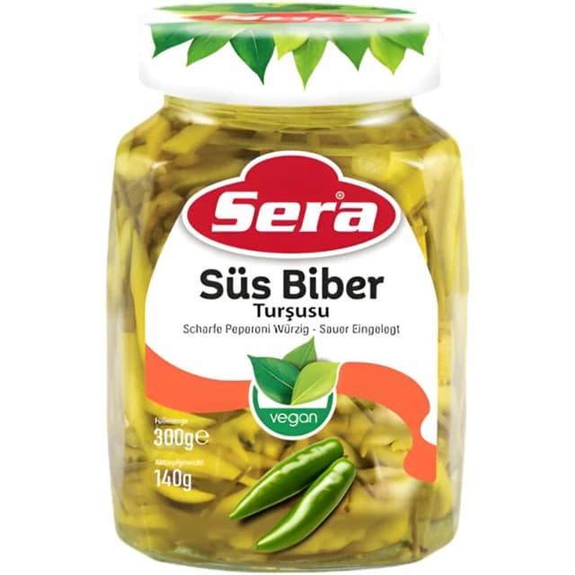 Sera Pickled Peppers — representative packaging