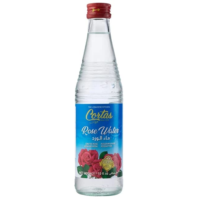 Cortas Rose Water — representative packaging