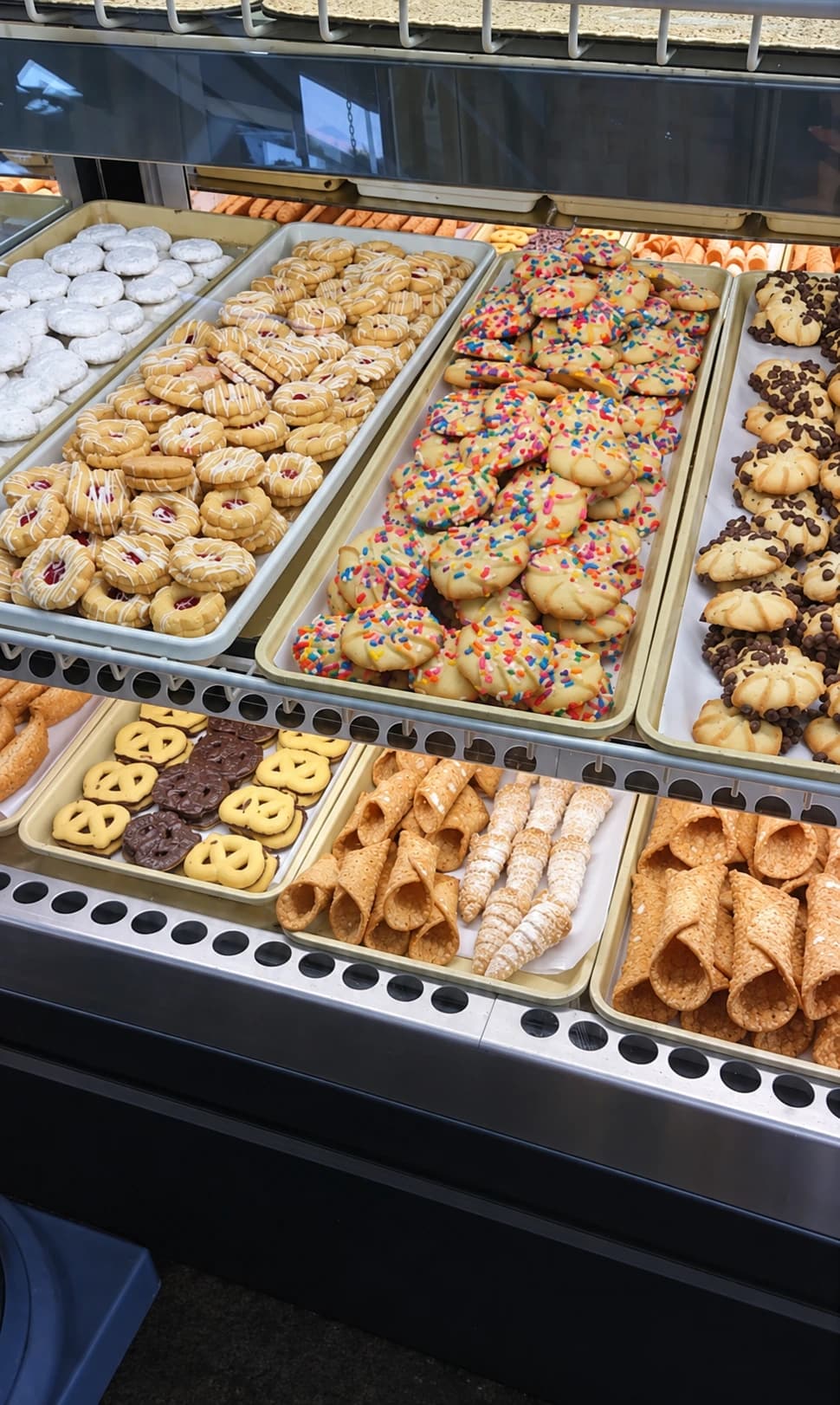 Cookies and pastries from Ralph’s display case