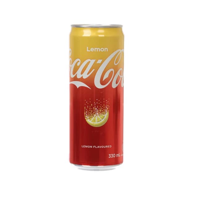 Coca-Cola Lemon — representative packaging