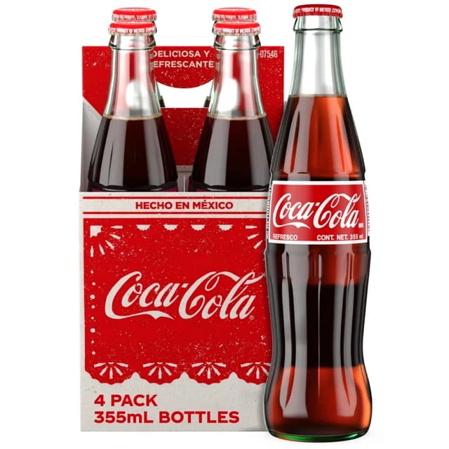 Mexican Coca-Cola — representative packaging
