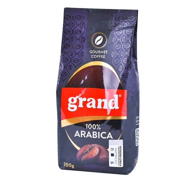 Grand Coffee — representative packaging