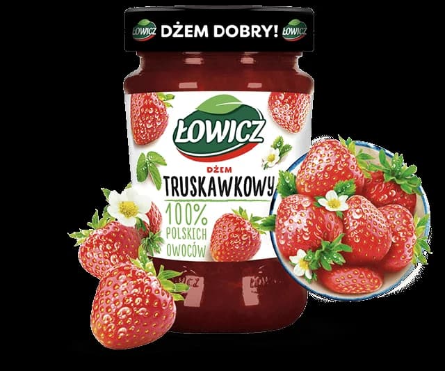 Łowicz Jam — representative packaging