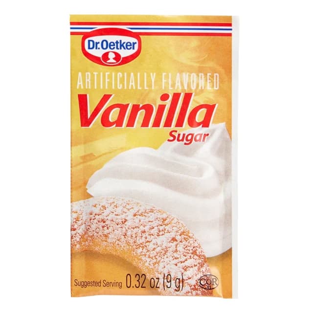 Dr. Oetker Vanilla Sugar — representative packaging