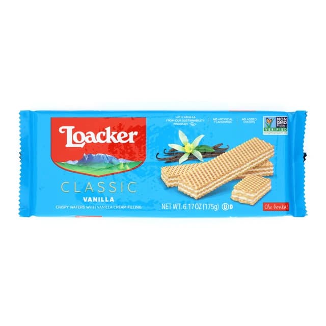 Loacker Wafers — representative packaging