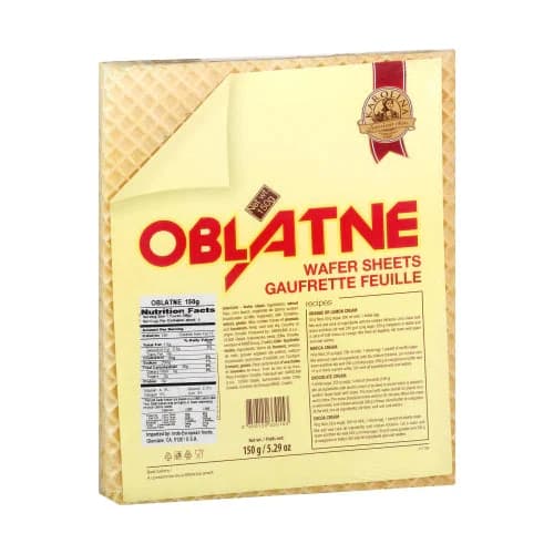 Oblatne Wafer Sheets — representative packaging