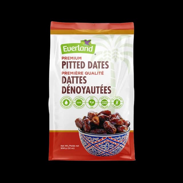 Pitted Dates — representative packaging