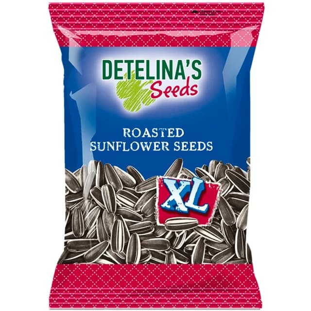 Detelina Roasted Sunflower Seeds — representative packaging