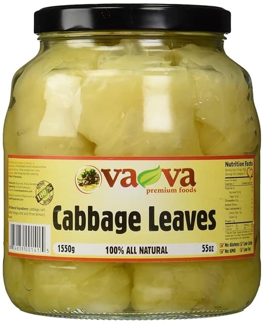 Vava Sour Cabbage Leaves — representative packaging
