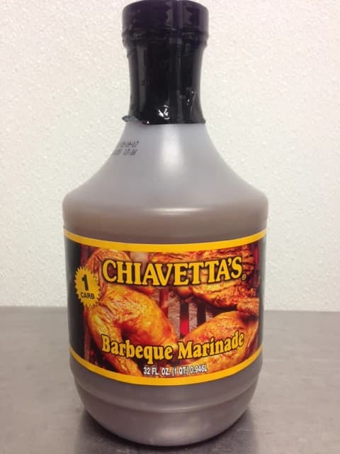 Chiavetta’s Barbeque Marinade — representative packaging